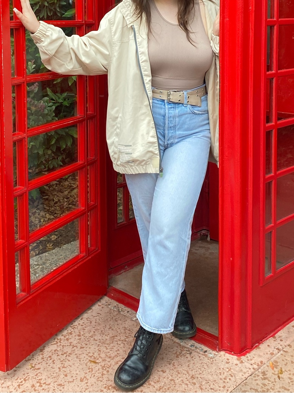 Levi's Light Blue Straight Leg Jeans